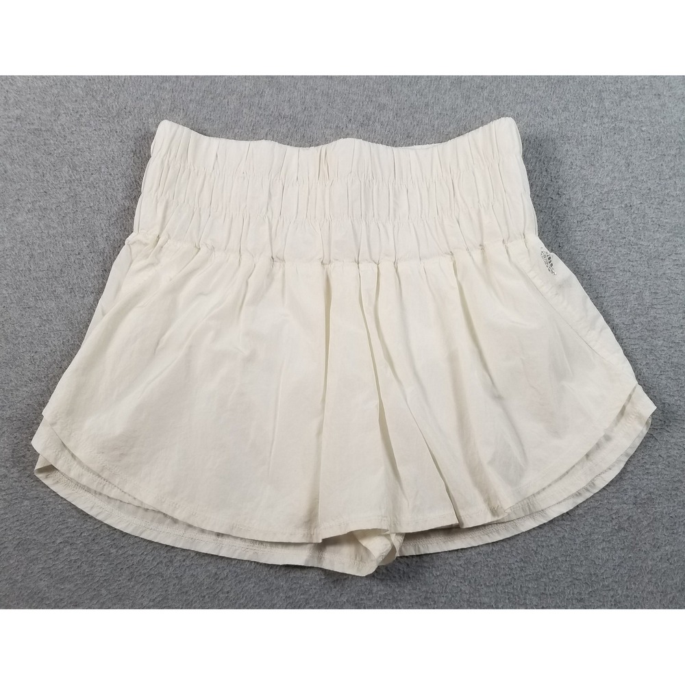 Free People Movement The Way Home Skort Women Medium White Running Shorts Smock